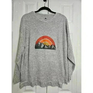 C&C California Mountain Sweatshirt and Jogger Set Large